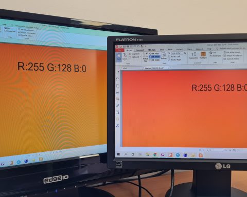 Screen Colour differences